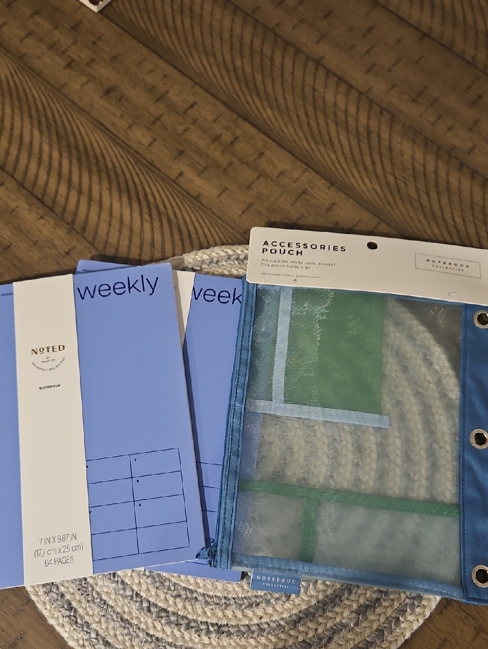 Notepads And Accessories Pouch Bundle